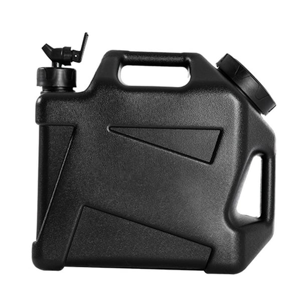 Barril con grifo Zulema tanque de agua para acampar 12L Negro