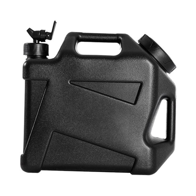 Barril con grifo Zulema tanque de agua para acampar 12L Negro