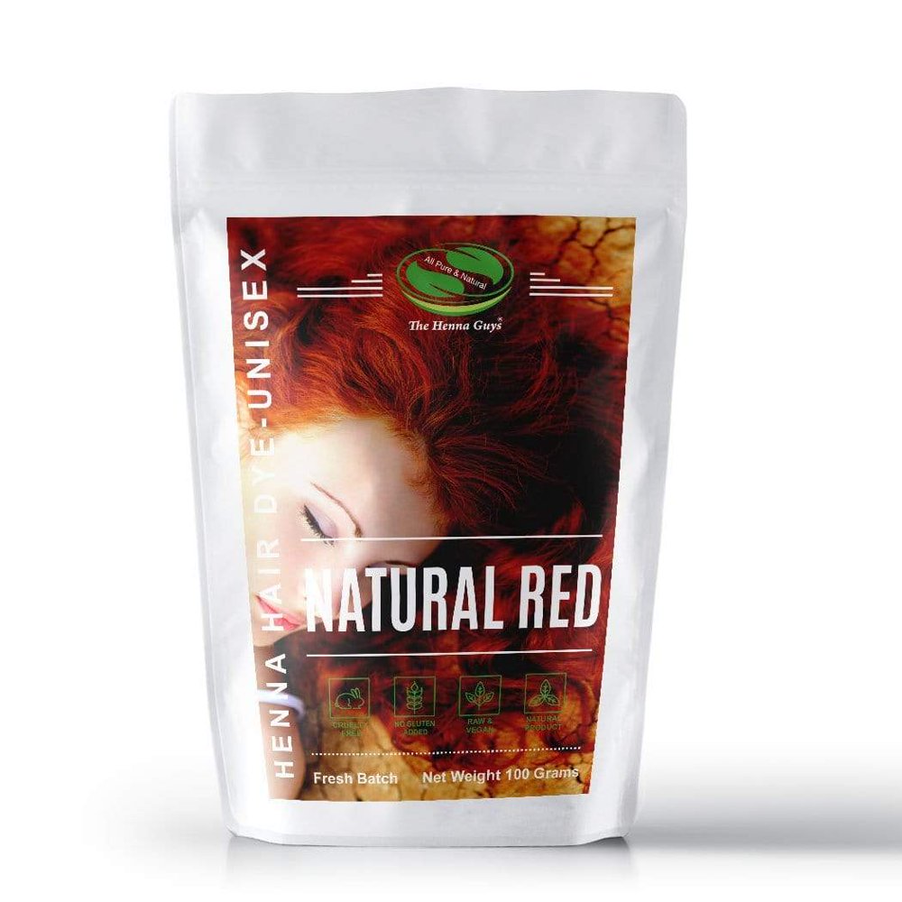 Natural Red Henna Hair Dye