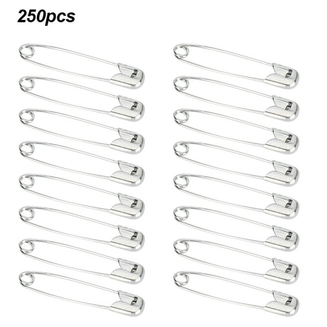 Alfiler de ropa, 250 piezas Alfiler de seguridad Accesorios de costura Decoración de ropa Excelencia verdadera