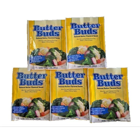 Butter Buds 5 X 2 oz packs (10 oz. total)