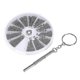 thumbnail image 3 of 600pcs Micro Screws and Nuts Repair Kit with Screwdriver for Watch, Eyeglasses, Spectacles, 3 of 5