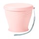 thumbnail image 2 of Vaso de agua plegable de silicona de 200 ml con tapa y cuerda colgante, vaso portátil para viajes y campamentos para bebidas calientes y frías, verde, azul, rosa, morado, 2 of 6