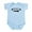 Sky Blue, variant on CafePress - The Mic Drop Infant Bodysuit - Baby Light Bodysuit, Size Newborn - 24 Months