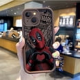 thumbnail image 5 of Funda de teléfono de Deadpool de Marvel, carcasa protectora a prueba de golpes para iPhone 16, 15, 14, 13, 12, 11 Pro Max, 16, 15, 14, 8, 7 Plus, X, XS Max, 8, 7, 5 of 5