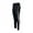 Black, variant on Therapy Women High Waist Full Length Yoga Track Pants Stretchable Leggings - Black - X-Large