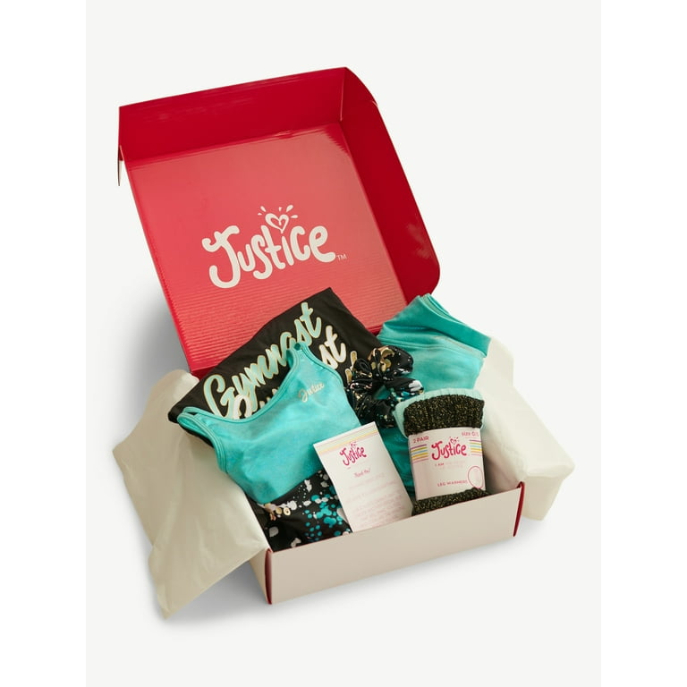 Justice for Girls Gift Bag, Birthday - Tissue Paper - Cards Set Of