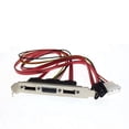 thumbnail image 1 of PC DIY SATA una ESATA y 4Pin IDE Molex Power PCI Bracket Slot Cable Perfil de para Disco Duro Externo, 1 of 5