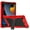 #A-Black/Red, variant on Casetego for iPad 9th/8th/7th Generation 2021/2020/2019(10.2 inch),Heavy Duty Military Grade Shockproof Rugged Protective 10.2" Cover with Built-in Stand for iPad 9 8 7 Gen,Black/Rose Red