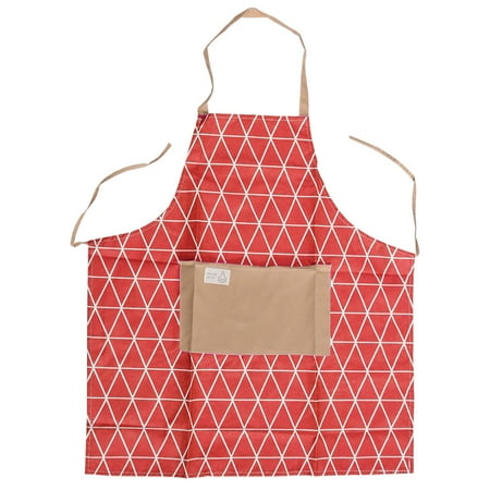 

Rhombus Men Women Apron Home Kitchen Restaurant Waterproof Chef Cooking Dress
