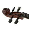 thumbnail image 4 of New 3/4 Acoustic Violin for Kids / Boys / Girls, Solid Wood Violin with Case and Bow, Black Violin Outfit Set for Beginners - Brown, 4 of 8