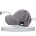 thumbnail image 3 of 4.2 Headset Headphone Hat Music Sport Running Baseball  Gray, 3 of 8