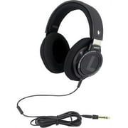 (4 pack) Magnavox HiFi Stereo Over-Ear Wired Headphones SHP9500M (Black) 1.5m Cable