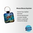 thumbnail image 2 of Sea Turtle Faux Leather Square Keychain, 2 of 7