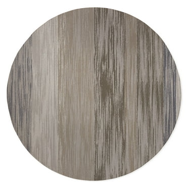 Stripey Tex Brown Indoor Floor Mat by Kavka Designs