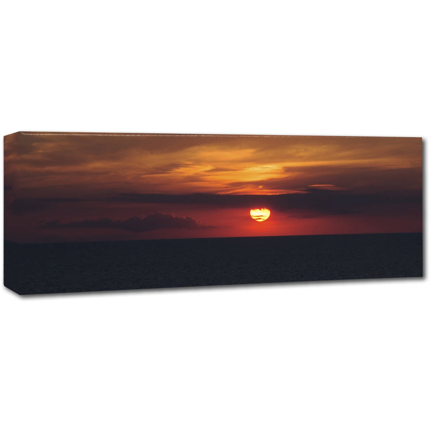 Trademark Fine Art "Classic Great Lake Sunset" Canvas Art by Kurt Shaffer