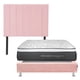 thumbnail image 1 of Colchón Queen Size Restonic Trini + Box Base Cama + Cabecera Argos Rosa, 1 of 8