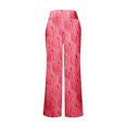 thumbnail image 5 of Tplvbz Halloween Pajama Pants Women - Spooky Print Lounge Pants for Women, Soft Pj Pants Comfy Elastic Waist Sleepwear, Womens Halloween Pj Pants, Cozy Pajama Pants for Fall & Holiday Pink M, 5 of 5