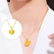 thumbnail image 5 of Sonducket Collar Forma de amor Colgante Lindo Hueco Colgantes Cadena Mujeres Oro Romántico Corazón Collares Nupcial Boda Fiesta Ropa, zapatos y accesorios Miscelánea Sonducket AP014712-01, 5 of 6
