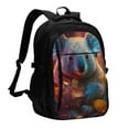 thumbnail image 1 of Fotbe Forest Koala Mochila con Estampado y Puerto USB para Hombre y Mujer, Mochila Antirrobo, Mochila de Viaje, Mochila Escolar, Mochila Universitaria, 1 of 7