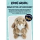 thumbnail image 3 of Animal de peluche Living Nature, conejo de orejas caídas sentado, marrón, 3 of 7