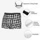 thumbnail image 3 of Fotbe Black Tartan Plaid Calzoncillos Tipo Boxer con Bolsa de Soporte Total para Hombre, X-Temp Fresco, Transpirable y de Secado Rápido-Large, 3 of 5