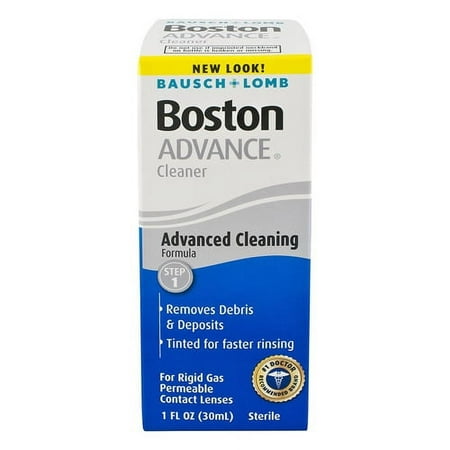 Bausch And Lomb Boston Advance Contact Lens Cleaner, 1 Oz, 3 Pack