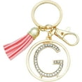 thumbnail image 1 of Letter Keychain,26 Letters A-Z Decorative Letter Keychain,Name Keychain for Women Girl, 1 of 3