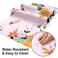 thumbnail image 6 of Large Gaming Mouse Pad, Non-Slip Rubber Base Water-Resistant Mousepad Desk Mat, 35.4" x 15.75" Extended Keyboard Pad Desk Pad with Stitched Edges for Home Office Gaming, Camellia, 6 of 7