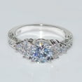 thumbnail image 4 of Joernso Luxury Cubic Zirconia Inlaid Women Engagement Wedding Party Ring Jewelry Gift, 4 of 8