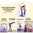 thumbnail image 2 of The Hot Yoga Dome Bundle | Portable, Lightweight & Easy Set Up Inflatable Hot Yoga Dome | Personal Hot Yoga Equipment for Indoor & Outdoor Use | Compact Dome with Clear Window (Fits 1-2), 2 of 5