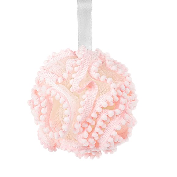 Esponja de baño de malla extra grande con perlas, suave, para hombres y mujeres. Exfolia y limpia suavemente con estos accesorios de baño de belleza