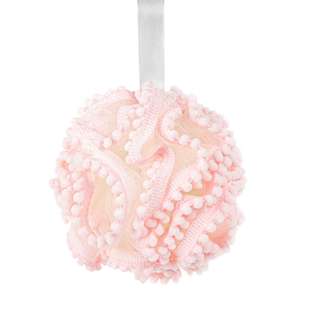 Esponja de baño de malla extra grande con perlas, suave, para hombres y mujeres. Exfolia y limpia suavemente con estos accesorios de baño de belleza