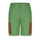 thumbnail image 3 of Mens Casual Pantalones Cortos Color Sólido Algodón-Lino Botón Multi-Bolsillo Grande Bolsillo Ropa de Trabajo Medio Pantalones Cortos, Pantalones Casuales de Poliéster, 3 of 6