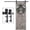6 Feet, variant on 6.8 Feet Barn Door Hardware Kit for 40" Wide Panel