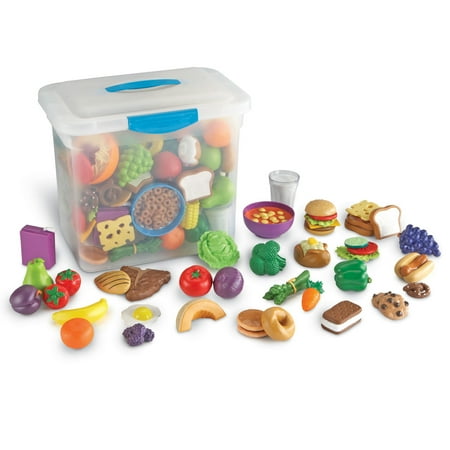 Learning Resources® New Sprouts™ Classroom Play Food Set in Large (Best Wooden Play Food)