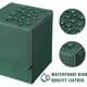 thumbnail image 4 of 2 cajas Cajas de cartas de baraja de cuero Tamaño grande para más de 100 cartas con funda Caja de juego de baraja para cartas coleccionables Caja de naipes compatible con MTG TCG (azul, verde, vertic, 4 of 5