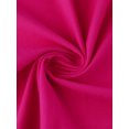 thumbnail image 5 of INSPIRE CHIC Cropped Cardigan for Women's Open Front Ruffle Knit Shrugs XS Hot Pink, 5 of 6