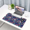 thumbnail image 5 of Bingfone Underwater Animals Large Gaming Mouse Pad,Extended Desk Mousepad with Stitched Edges,Non-Slip Base,Water Resist Keyboard Pad for Gamer, Office & Home, 29.5 x 16 in, 5 of 6