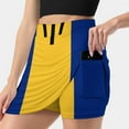thumbnail image 3 of Barbados Flag New Women Skirts Double-Layer Printed Short Dress Mini Sport Skirt Barbados Barbadian Bajan Flag Flags Country, 3 of 7