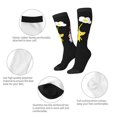 thumbnail image 3 of Rocae Pikmin Chaussettes de compression Décontractées pour Femmes Hommes Bas Contrastés, 3 of 6