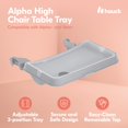 thumbnail image 2 of Bandeja para Mesa de Trona Hauck Alpha Extraíble Gris Accesorio, 2 of 9