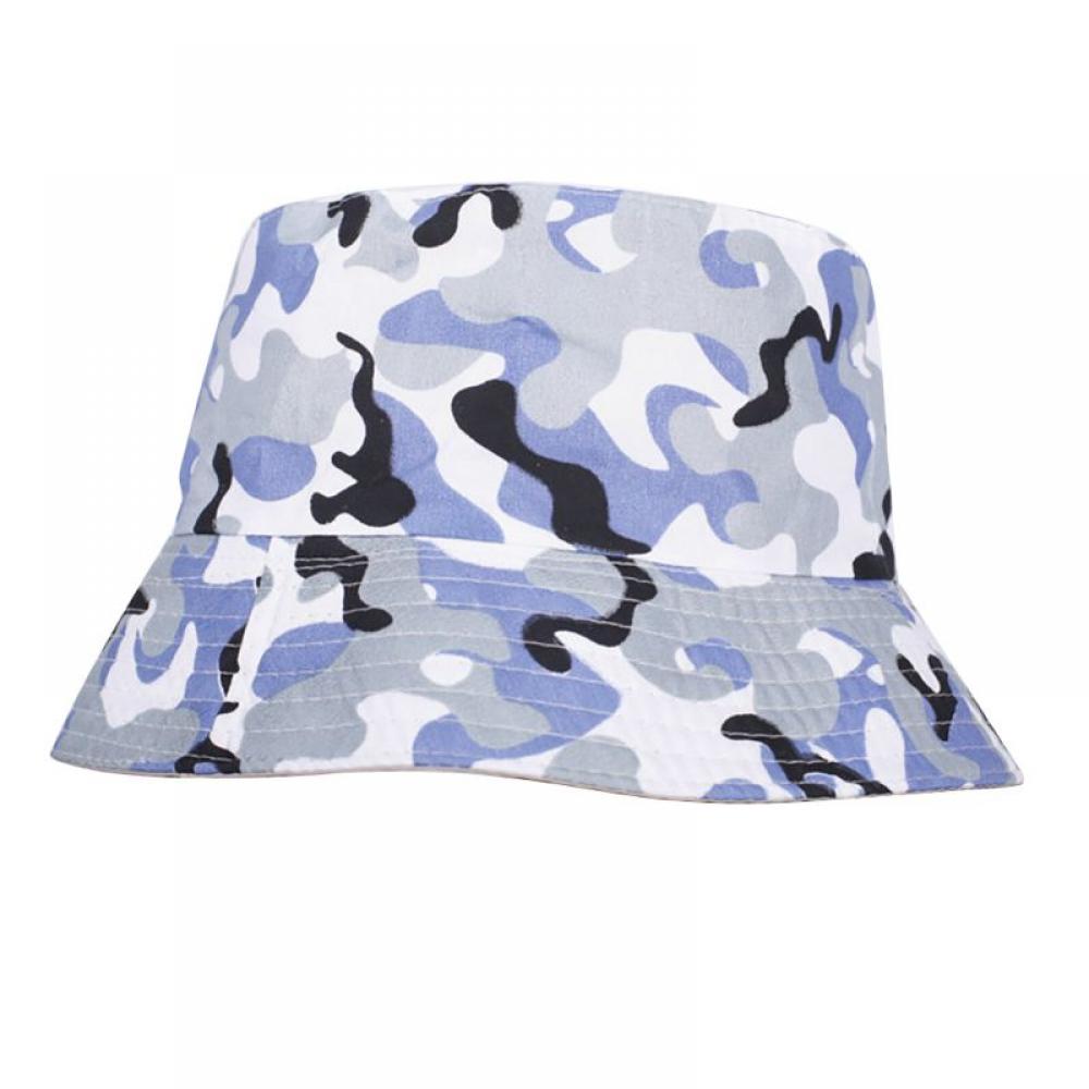 Bucket Hats for Women Sun Beach Hat Teens Girls Wide Brim Summer Fisherman's Caps Double Sided Wear Hat - image 1 of 2