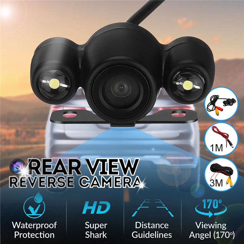 170º Car Rear View Reverse Backup Parking HD Camera Night Vision LCD Monitor Hot