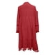 thumbnail image 4 of Vestido de encaje con cuello en V y hombros descubiertos para mujer - Vacaciones de verano en la playa - Cordón ajustable - Tejido de encaje - Tallas S-XXXXXL, 4 of 5