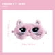 thumbnail image 2 of Mascarilla de ojos Peluche Sueño Vendedor de dibujos animados Gato Dormir Ojo Cubierta Niños Ojo Máscara, 2 of 5