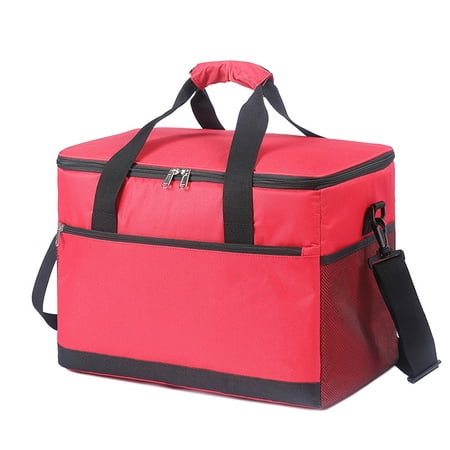 30L Insulated Cooler Bag Leakproof Lunch Cooler Tote Shoulder Bag for ...