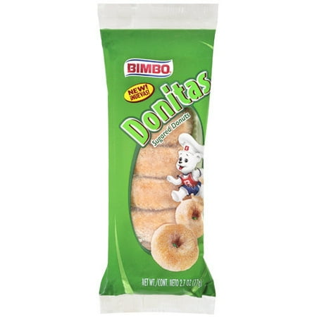 Bimbo Bakeries Bimbo Sugared Donuts, 2.7 oz