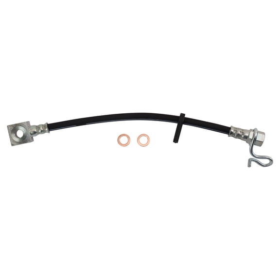 TRQ Rear Left Outer Brake Hose Fits 2009-2011 Ford F-150