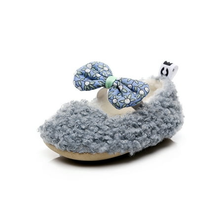 

Ritualay Toddlers Crib Shoe Prewalker Baby Shoes First Walkers Flats Non-slip Comfort Loafers Indoor Outdoor Soft Sole Loafer Blue 4C
